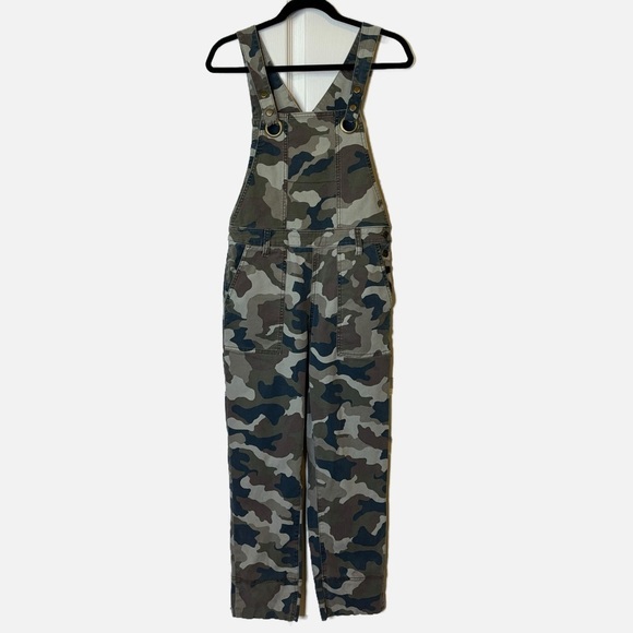 Anthropologie Carter Camouflage Camo Overalls Size 0 - Picture 15 of 15